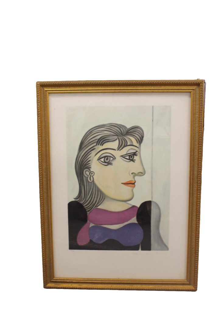 Pablo Picasso Buste de Femme Lithograph (1 of 5)