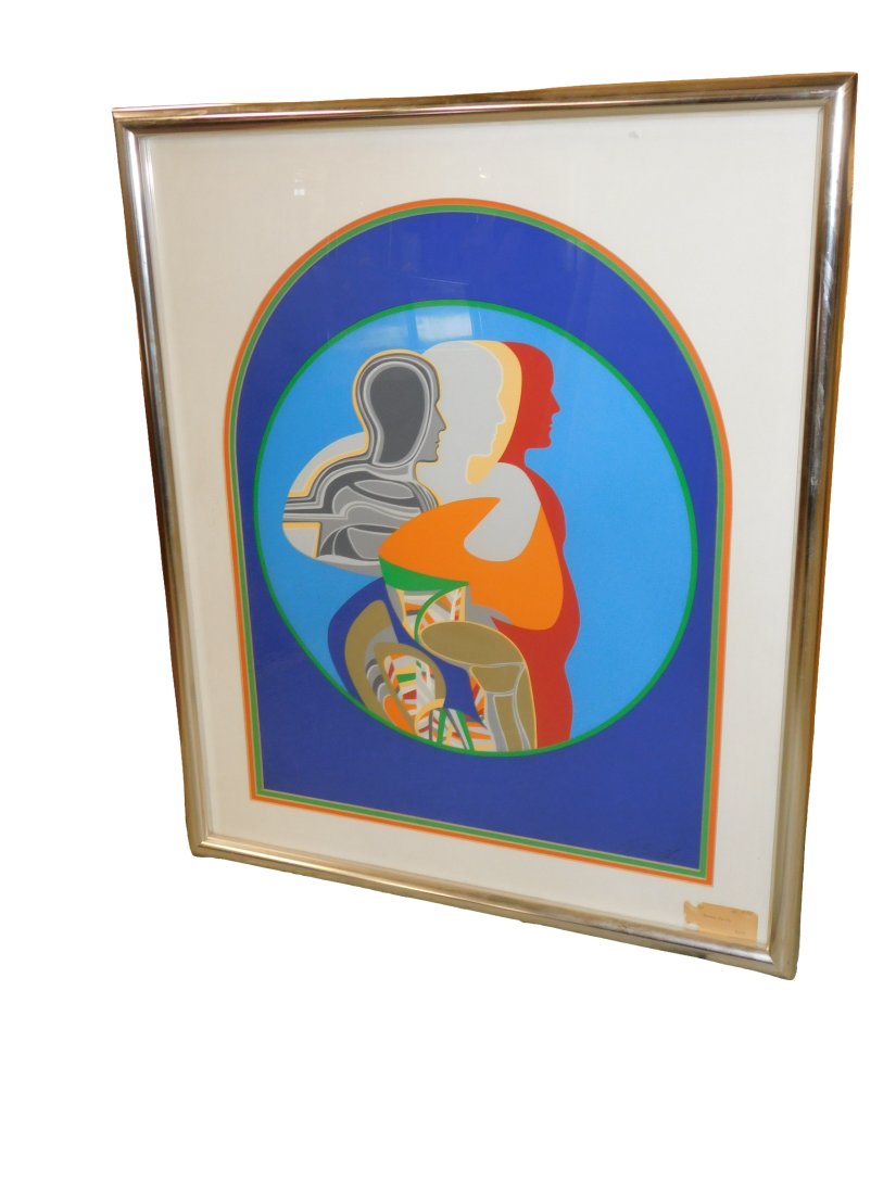 Mid-Century Modern Lithograph by Arnold Belkin (1 of 3)