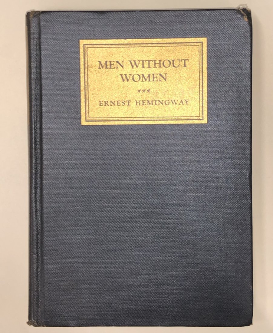 Ernest Hemingway, Men Without Women 1st Edition: Ernest Hemingway, Men Without Women 1st Edition, 2nd issue 1928. with the imperfect "3" on page 3. Publishers seal on copyright page. Hemmingway 2nd collection of stories. Good Condition Dimensions:7.