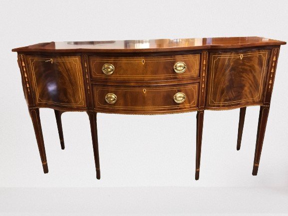 Leopold Stickley Hepplewhite Style Inlaid Sideboard (1 of 6)