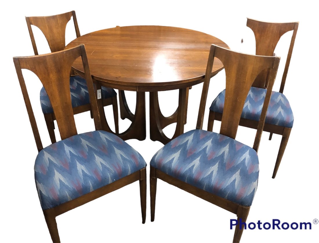 Mid Century Broyhill Brasilia Table & 4 Chairs (1 of 6)