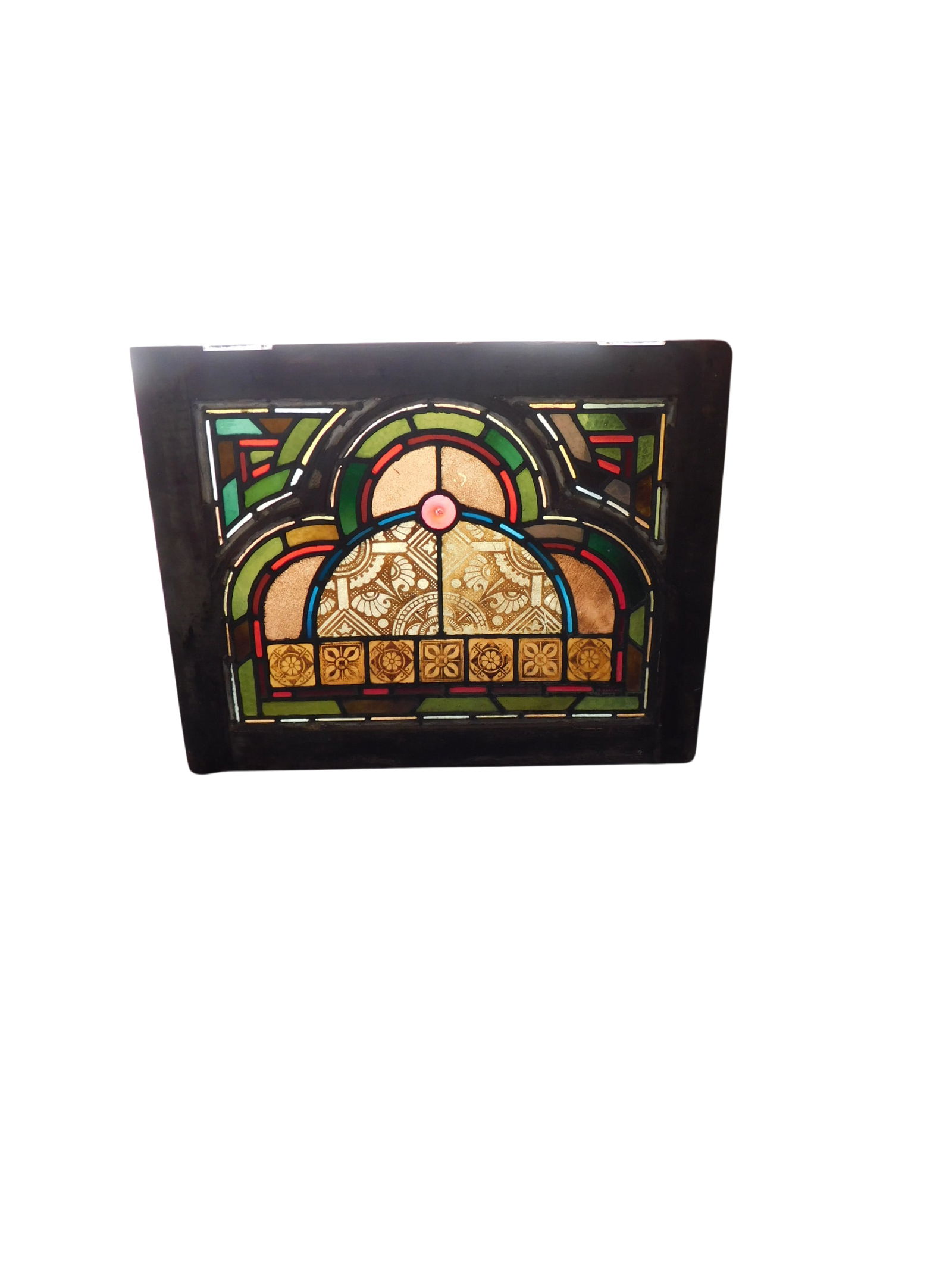 Stained Glass Transom Window (1 of 3)