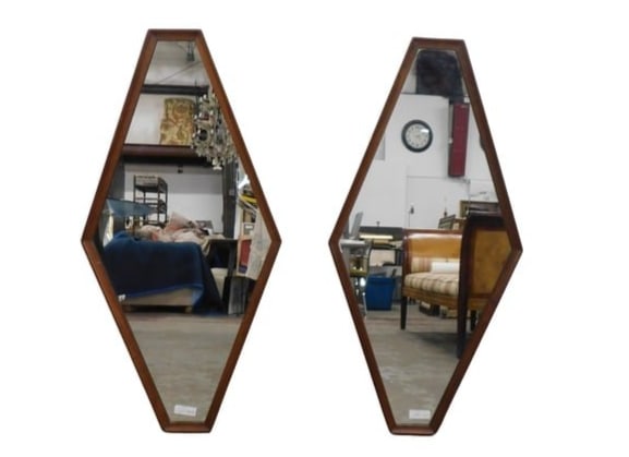 Pair of Mid-Century Modern Mirrors (1 of 3)