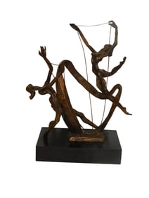 Fine Mid-Century Modern Bronze Sculpture