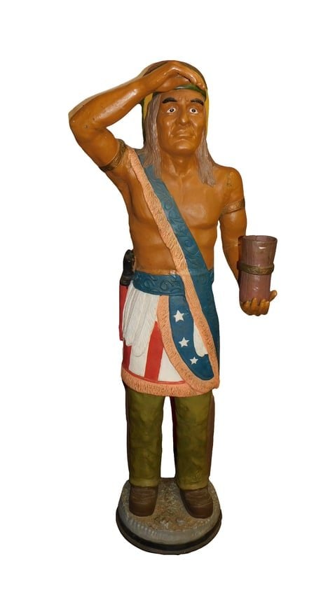 Metal Cigar Store Indian (1 of 3)