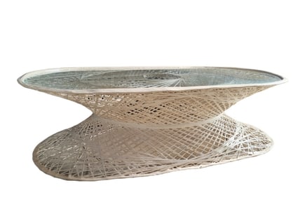 Russell Woodard Mid Century Modern Oblong Coffee Table