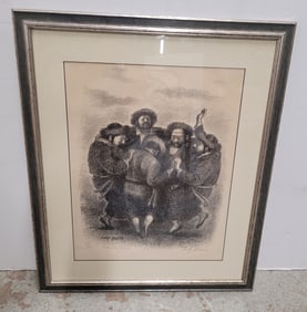 Judaic Art Lithograph