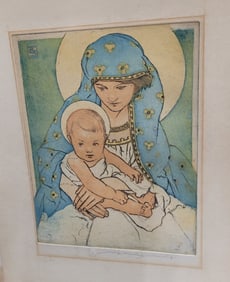 Virgin And Child