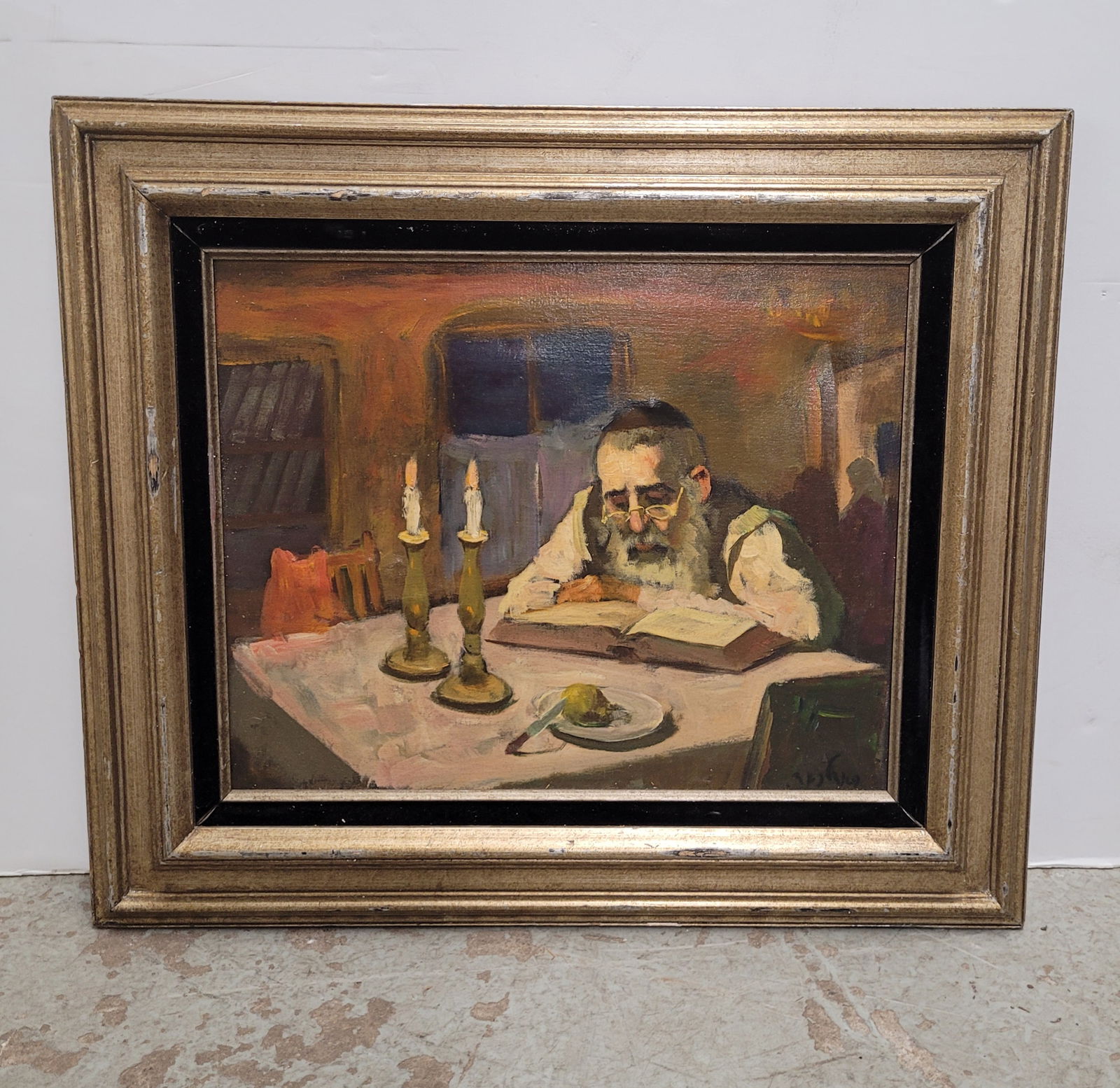 Judaic Oil Painting (1 of 3)