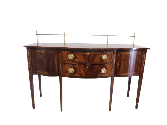 Stickley Sideboard with Brass Gallery (1 of 6)