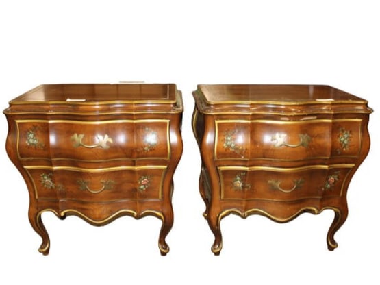 Pair of Bombay Nightstands (1 of 4)