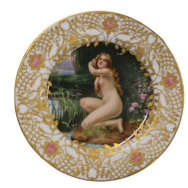 Royal Vienna Handpainted Cabinet Plate by G. Meisel (1 of 5)