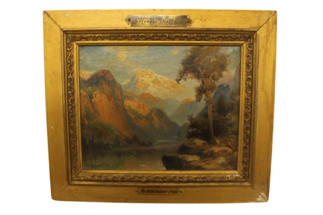 R. Atkinson Fox Original Oil Painting (1 of 5)