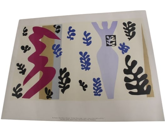 Henri Matisse, The Knife Thrower - National Gallery of Art, Washington, Poster (1 of 1)