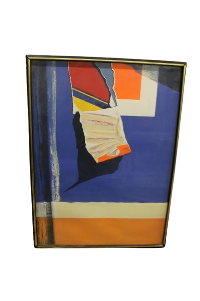 Burhan Dogançay Lithograph signed and numbered (1 of 4)