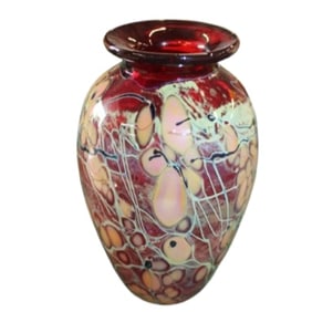 Vintage Paul Bendzunas Art Glass Vase