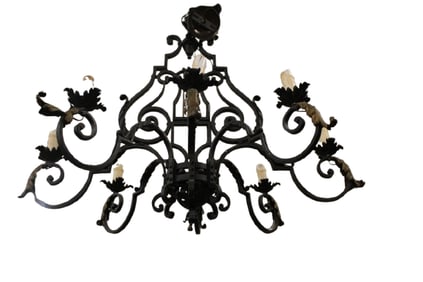 Iron Chandelier