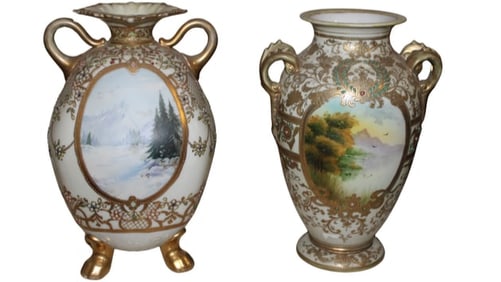 Nippon Vases