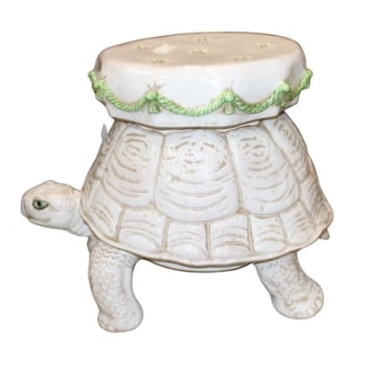 Garden Seat of Turtle Italy (1 of 1)