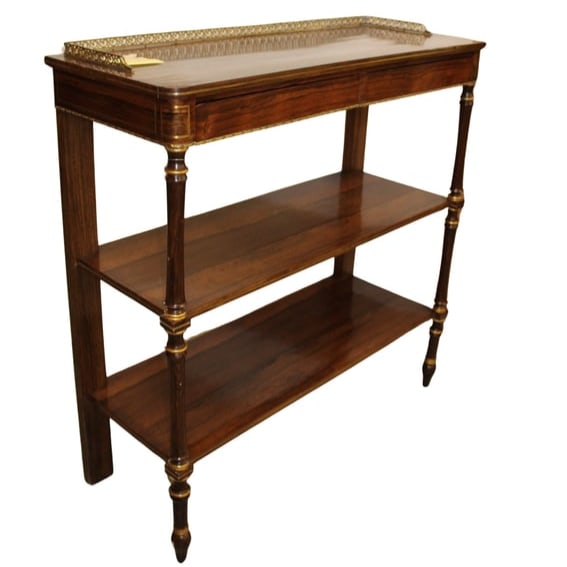 Regency 3 Tier Rosewood Server (1 of 2)