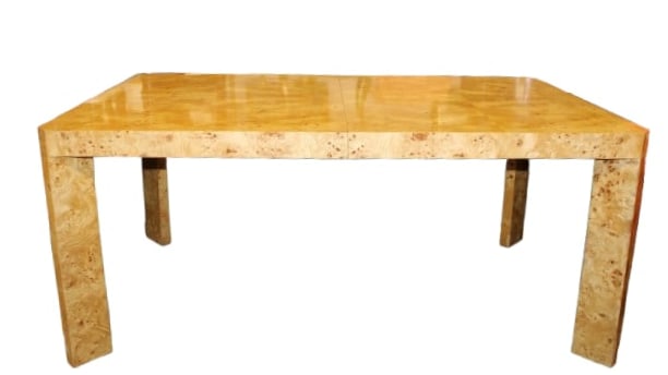 Mid Century Modern Dining Room Table in beautiful Carpathian Elm. (1 of 2)