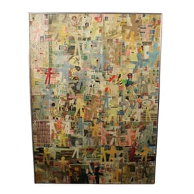 Large Wayne Cunningham Collage