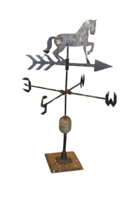 Vintage Weathervane of a Horse