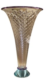 Young Constantin Art Glass Vase