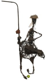 Giacometti Style Life Size Sculpture