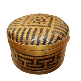 Early Chinese Woven Basket