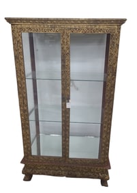 Gold Gilted Asian Display Case - Exceptional