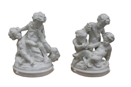 Meissen Group of Cherubs Frolicking