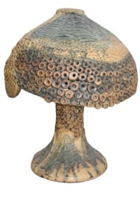 Bernard Rooke Pottery Lamp - Exceptional