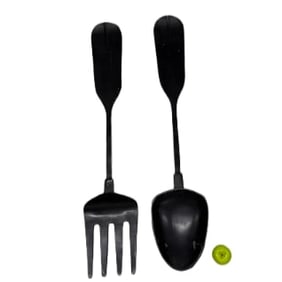 Oversized Fork and Spoon Wall Art.