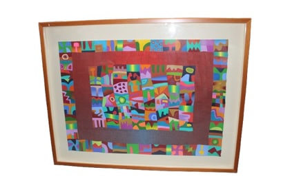 Abstract Art Framed