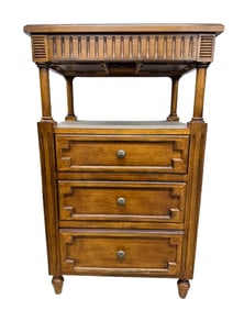 3 Drawer and 1 Tier Etegere