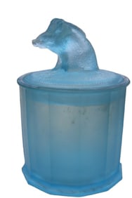 Tiffin & Blue Boar Satin Glass Humidor