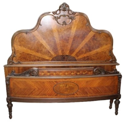 French Style Sunburst Bed (1 of 1)