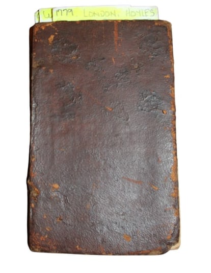 1779 Hoyle's Games, Whist, Quadrille, Piquet, Backgammon. Revised and corrected edition.e (1 of 3)