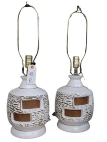 Pair of Mid-Century Modern Table Lamps