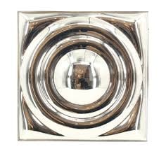 Turner Saturn Convex Art Deco 'Fashion Plate' Ripple Mirror (1 of 4)