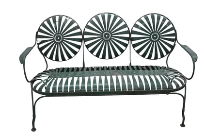 Antique Garden Bench by Francois Carre