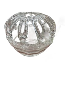 Antique 19th Century American Blown Brides Bank