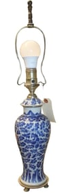 Antique Chinese Vase converted into a lamp