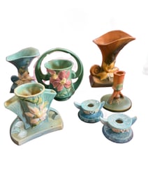 Mixed Lot of Pottery Roseville