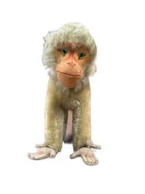 Steiff Monkey Coco Baboon on hands And Feet 1950's