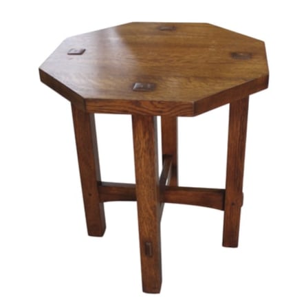 Stickley Tambour Stand in solid oak (1 of 2)