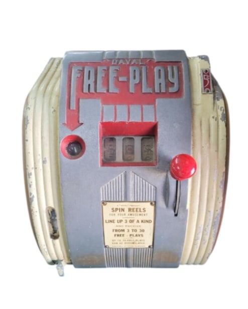 Slot Machine Daval Free Play 5 Cent (1 of 4)