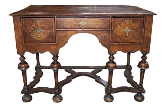 William and Mary Antique Chest (1 of 5)