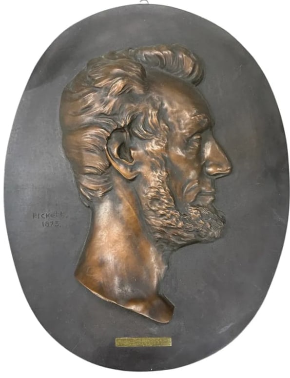 Abraham Lincoln Plaque by Pickett (1 of 1)